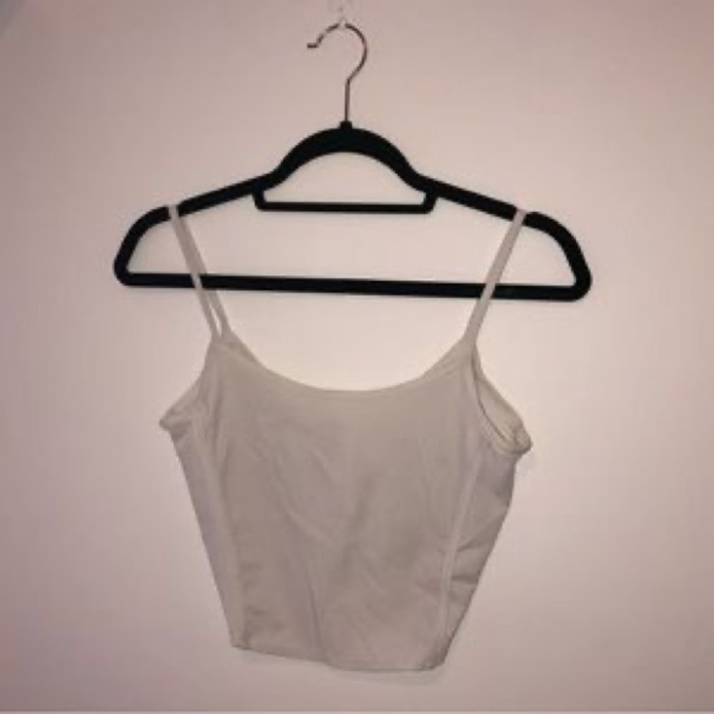 Muse only grey crop top